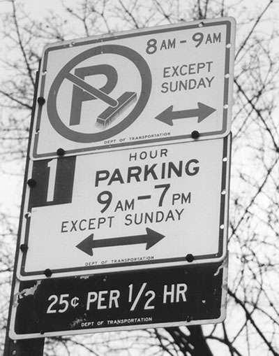 Parking Sign