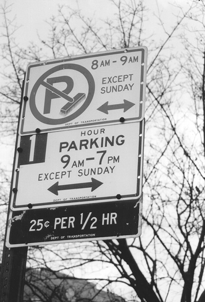 Parking Sign