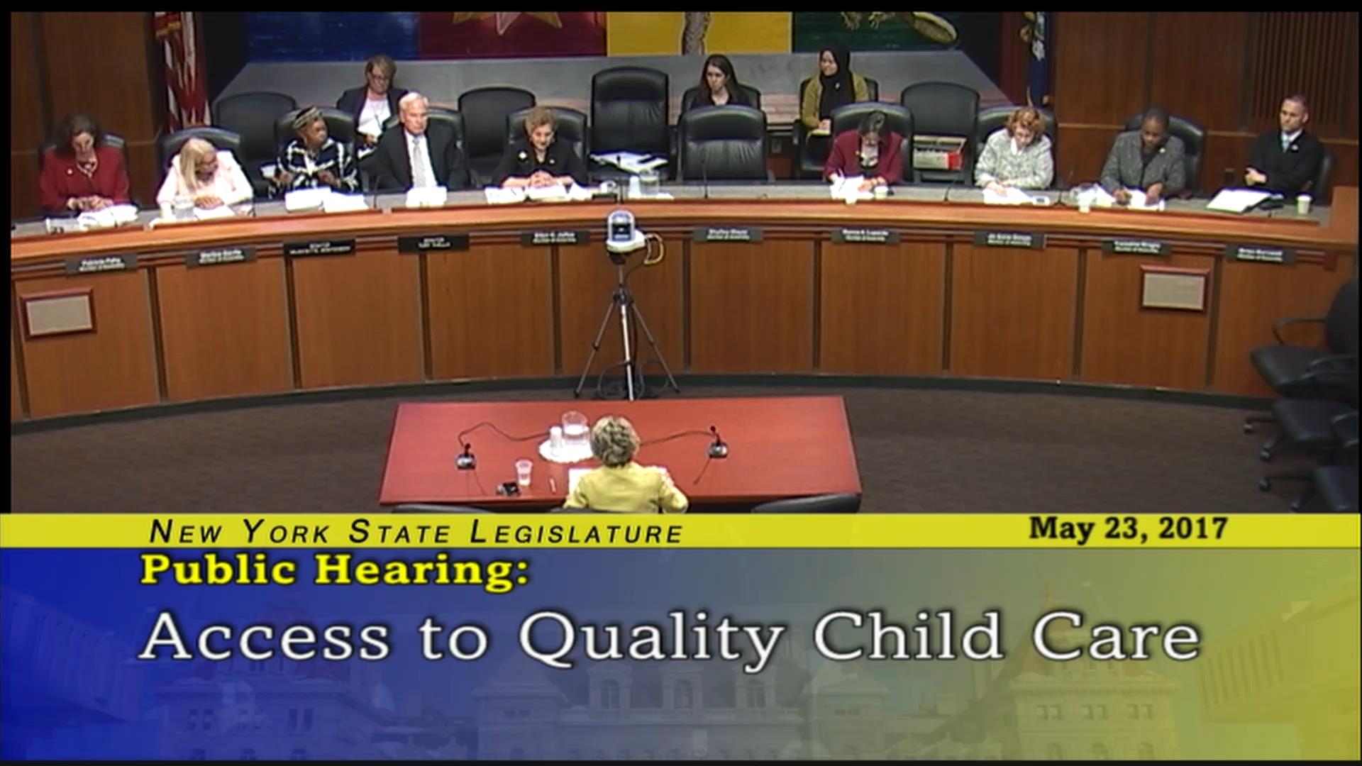 Public Hearing on Access to Quality Child Care
