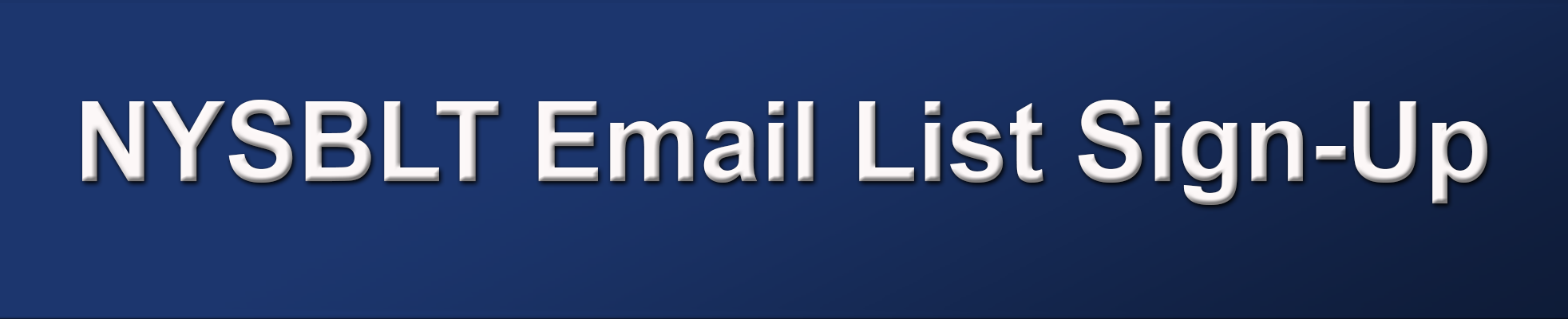 Email Sign Up
