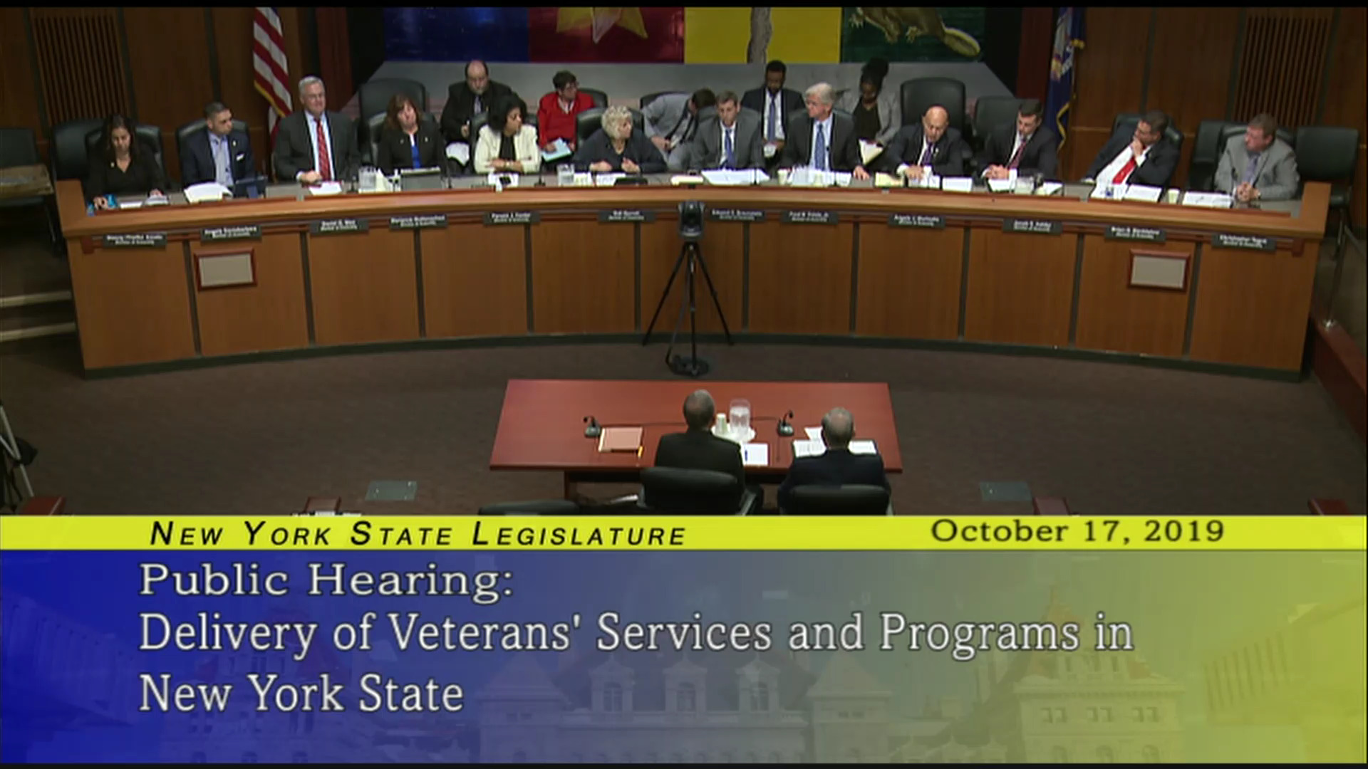 Public Hearing on the Delivery of Veterans' Services and Programs