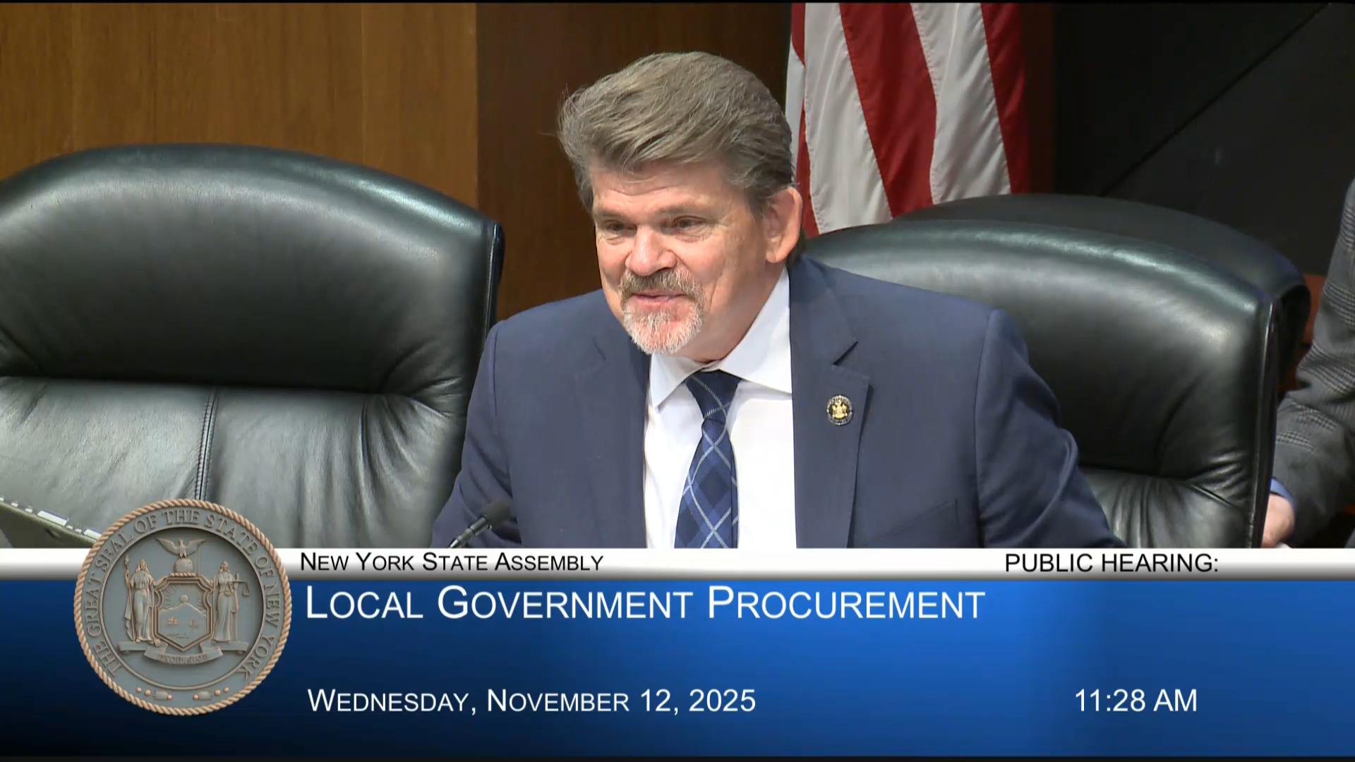 NYAOT Director Testifies During a Public Hearing on Current Local Government Procurement Laws