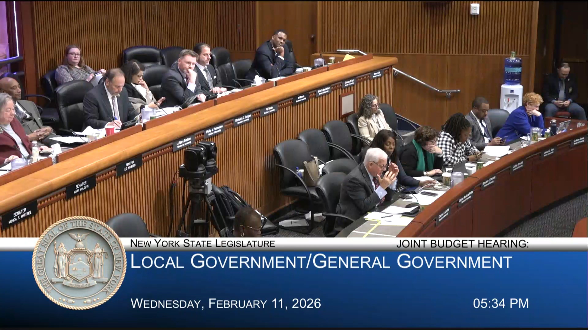 NYC Officials Testify During Budget Hearing on Local/General Government