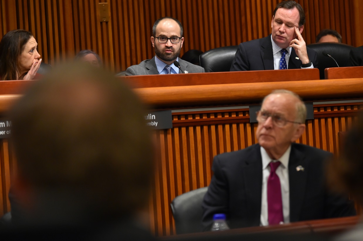 Ra fights for Long Island Transit at joint budget hearing.