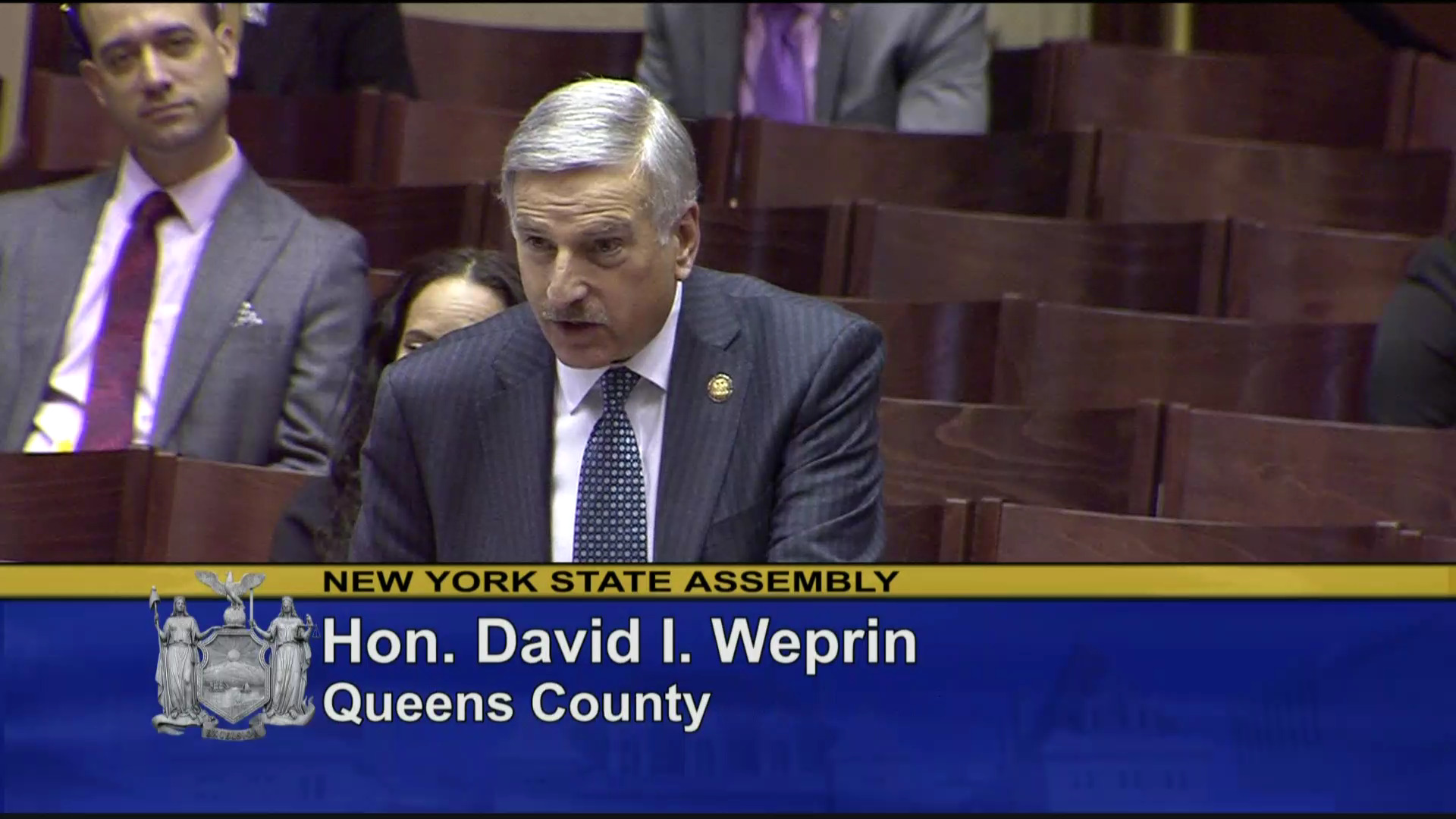 Weprin Discusses Visitation Rights for Correctional Facilities