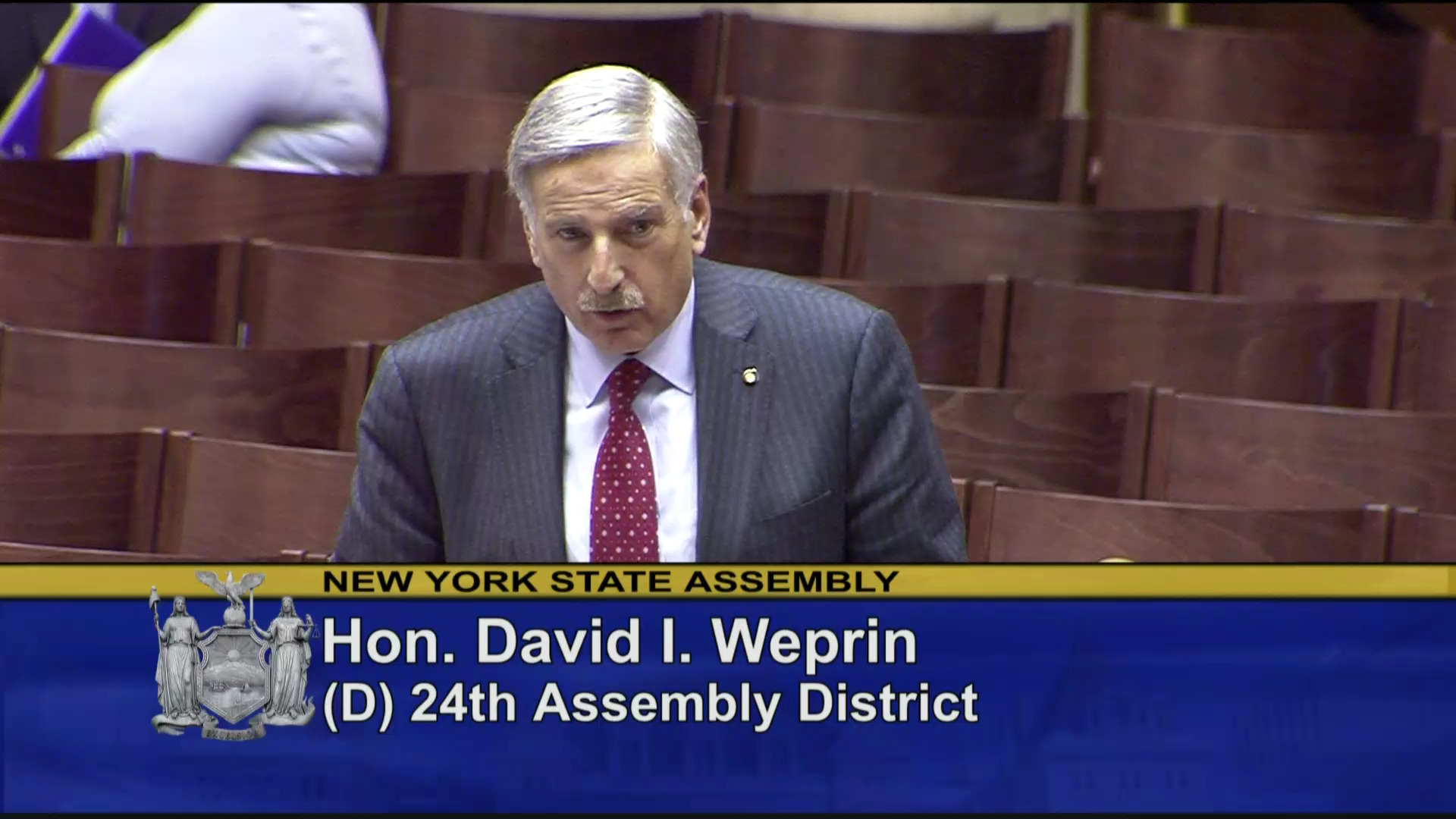Weprin Discusses His Support for School Bus Cameras