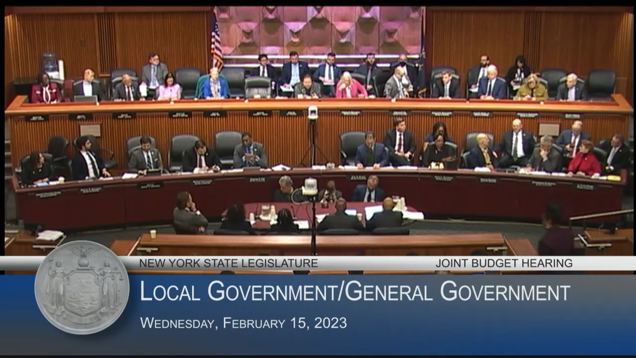 NYC Mayor Adams Testifies During Budget Hearing on Local/General Government