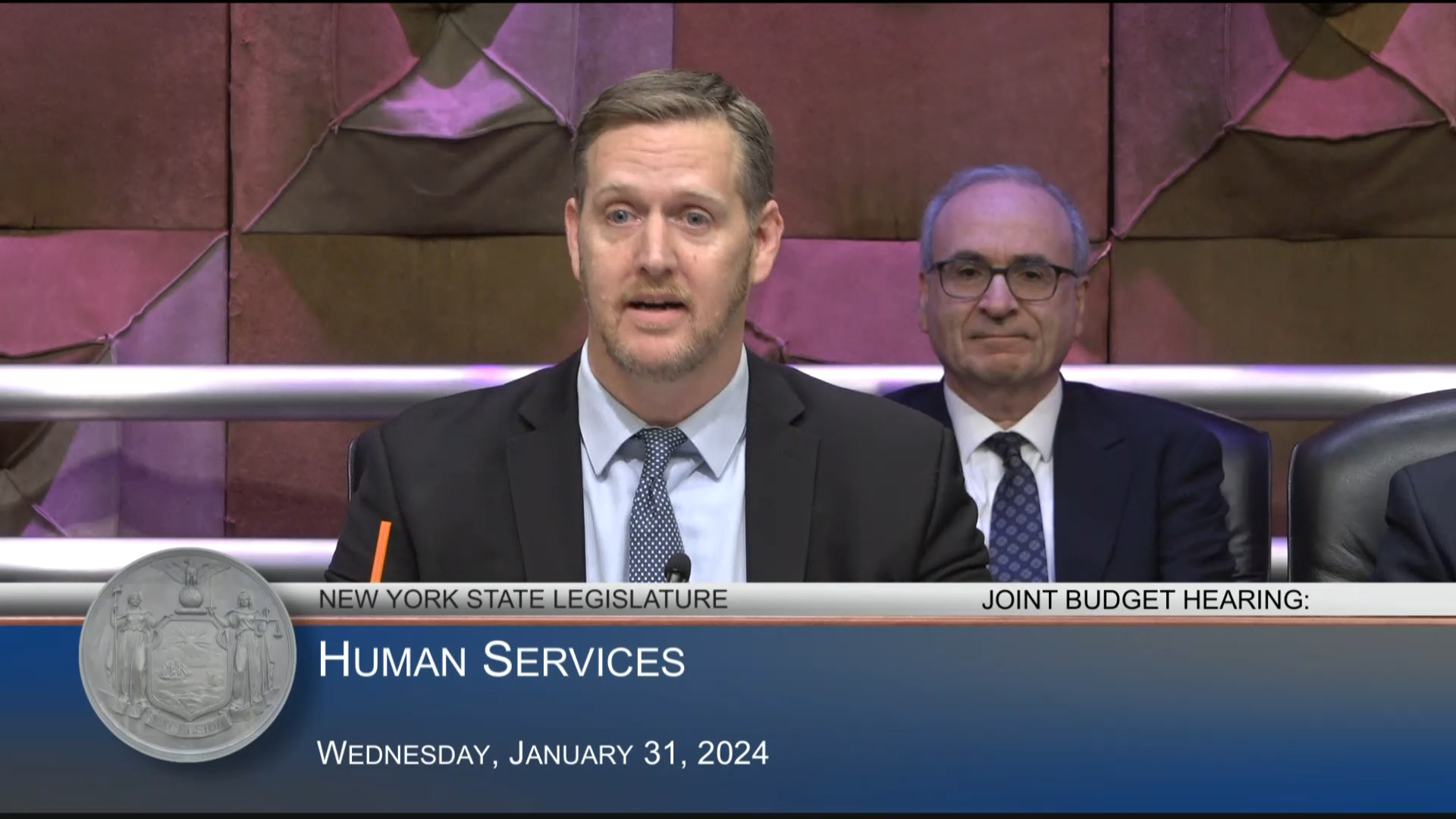 Children and Family Services Acting Commissioner Testifies During Budget Hearing on Human Services