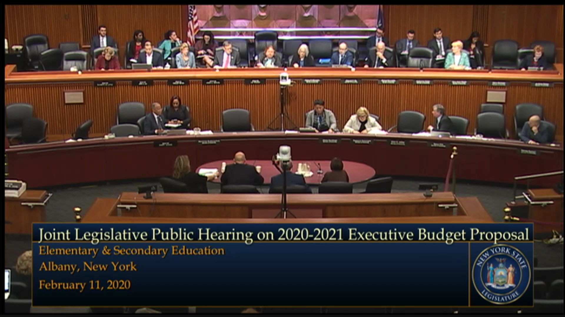 2020 Joint Budget Hearing on Elementary and Secondary Education