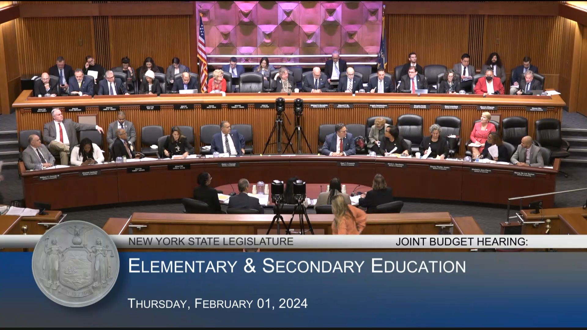 Education Commissioner Testifies During Budget Hearing on Elementary and Secondary Education