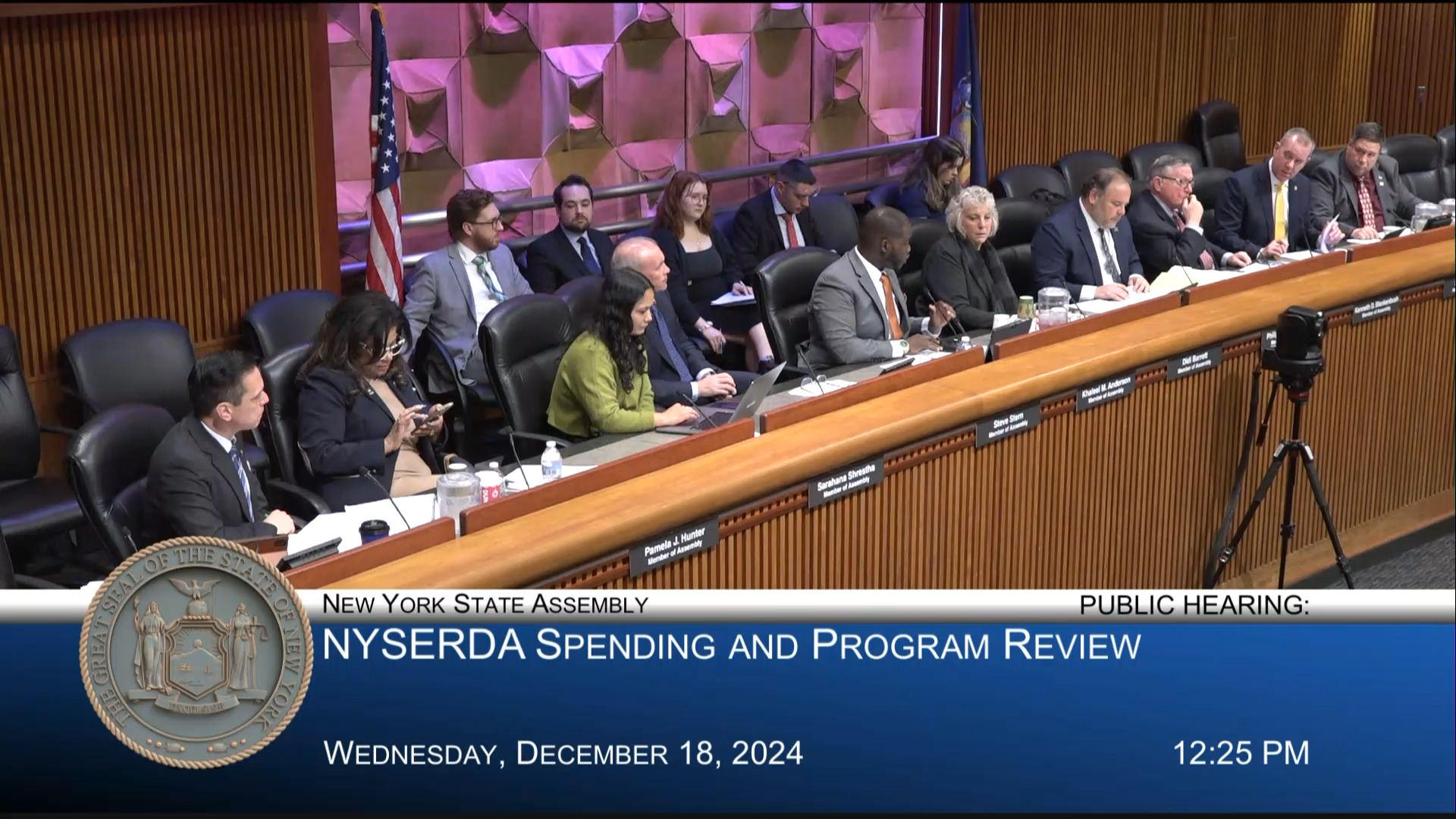 NYSERDA and Dept. of Public Service Officials Testify During Hearing on NYSERDA’s Spending and Program Effectiveness