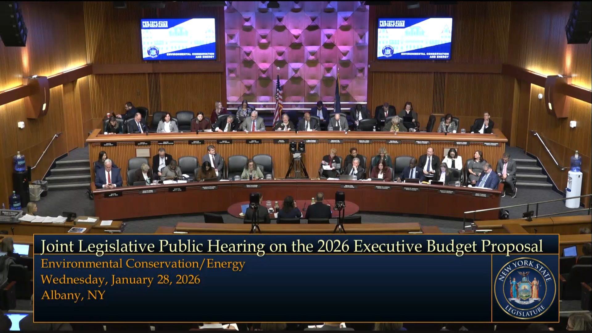 DEC Commissioner Testifies During Budget Hearing on Environmental Conservation