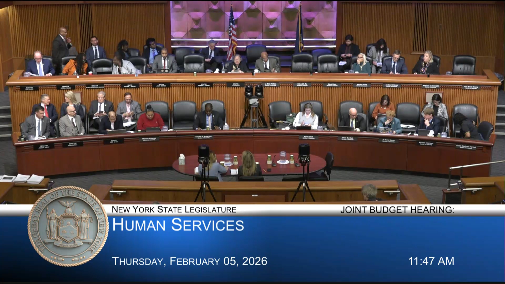 OTDA and OCFS Commissioners Testify During Joint Budget Hearing on Social Services