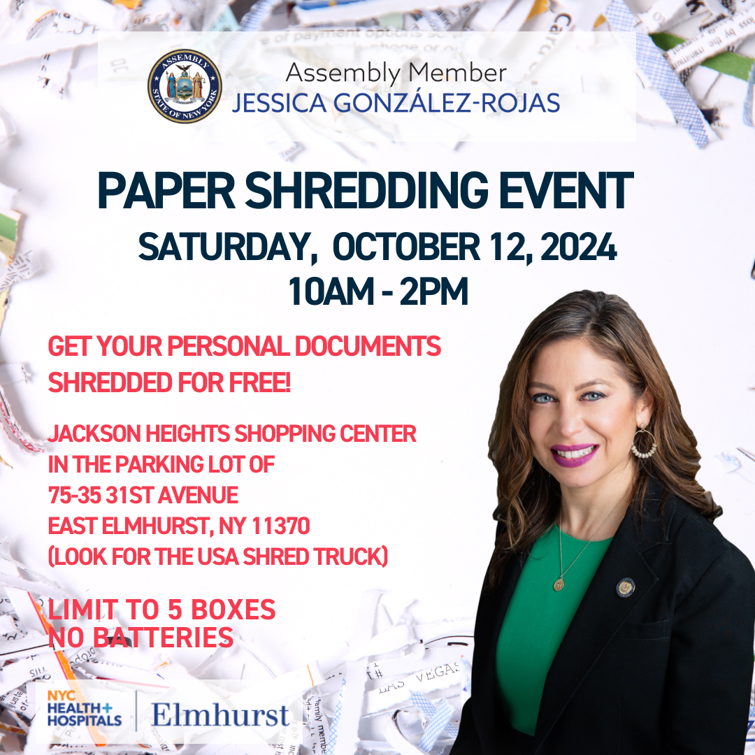 Paper Shredding – October 12