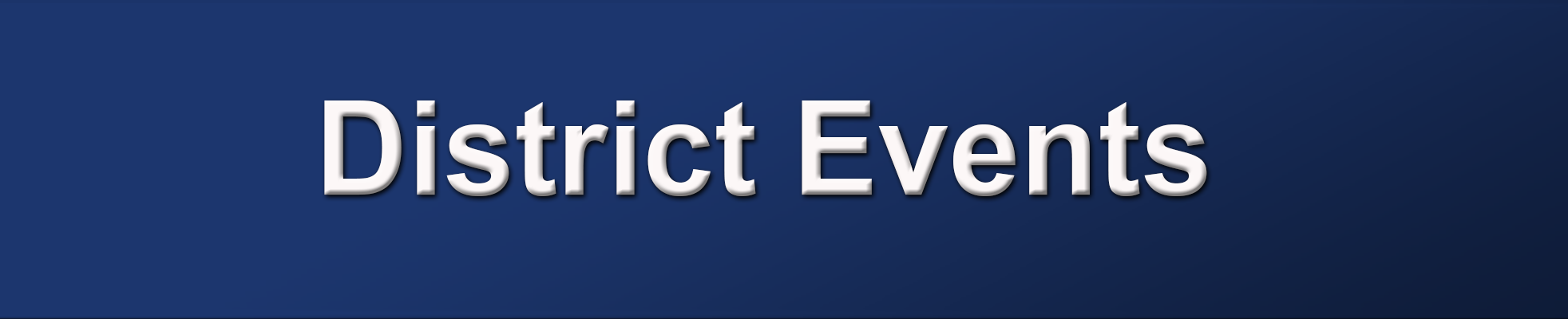 District Events