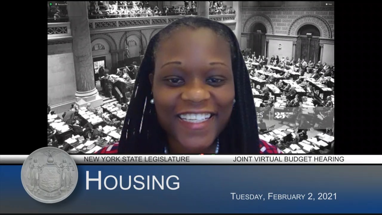 Bichotte Herelyn Questions State Housing Commissioner During Budget Hearing on Housing