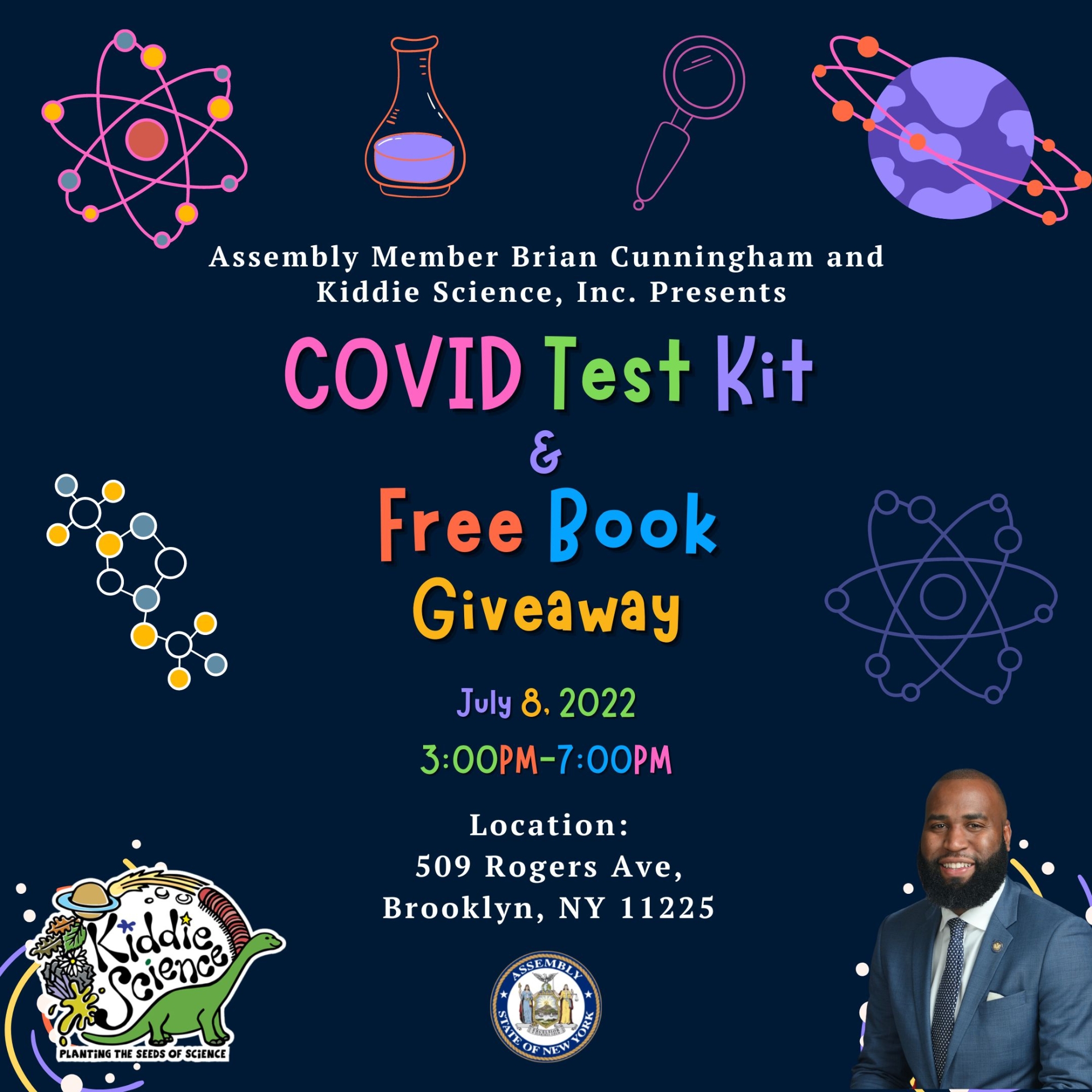 COVID Test Kit & Free Book Giveaway July 2022