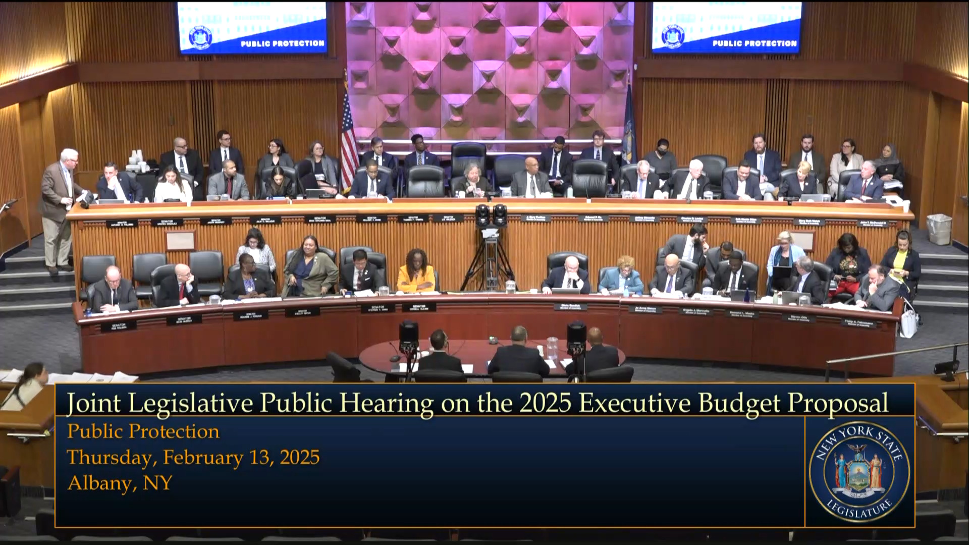 DOCCS Commissioner Testifies During Joint Budget Hearing on Public Protection