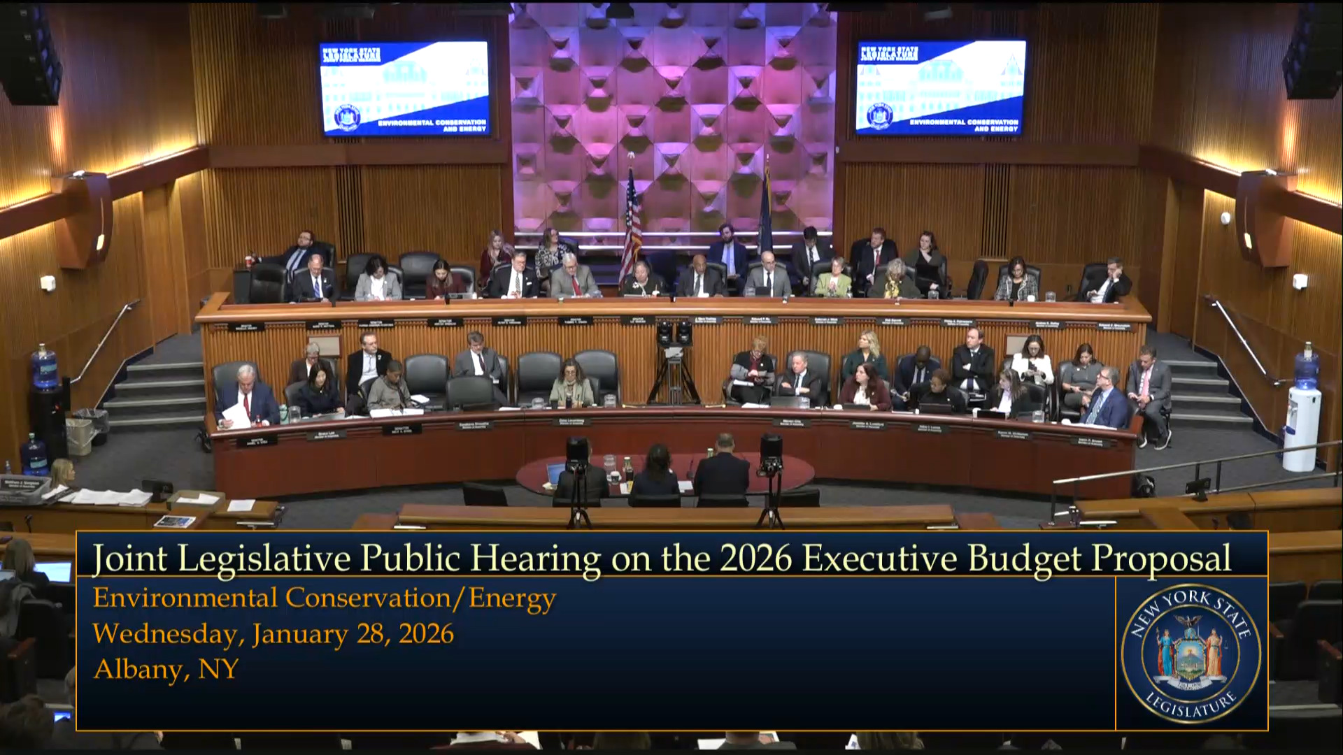 DEC Commissioner Testifies During Budget Hearing on Environmental Conservation