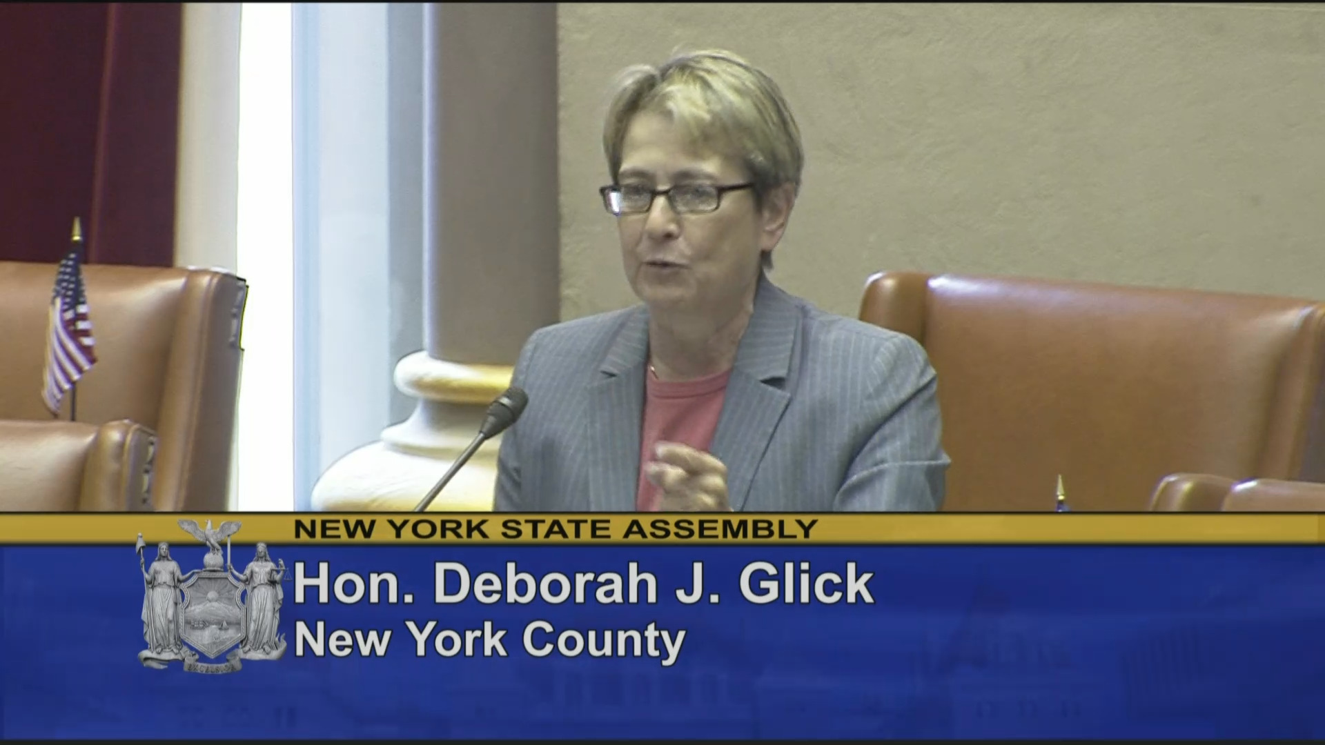 Glick Speaks about Flag Day Resolution