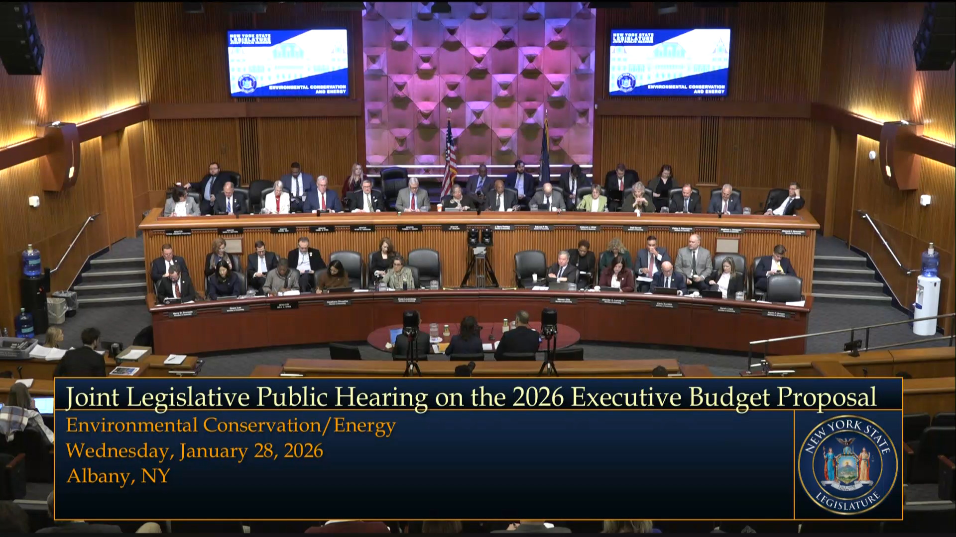 DEC Commissioner Testifies During Budget Hearing on Environmental Conservation