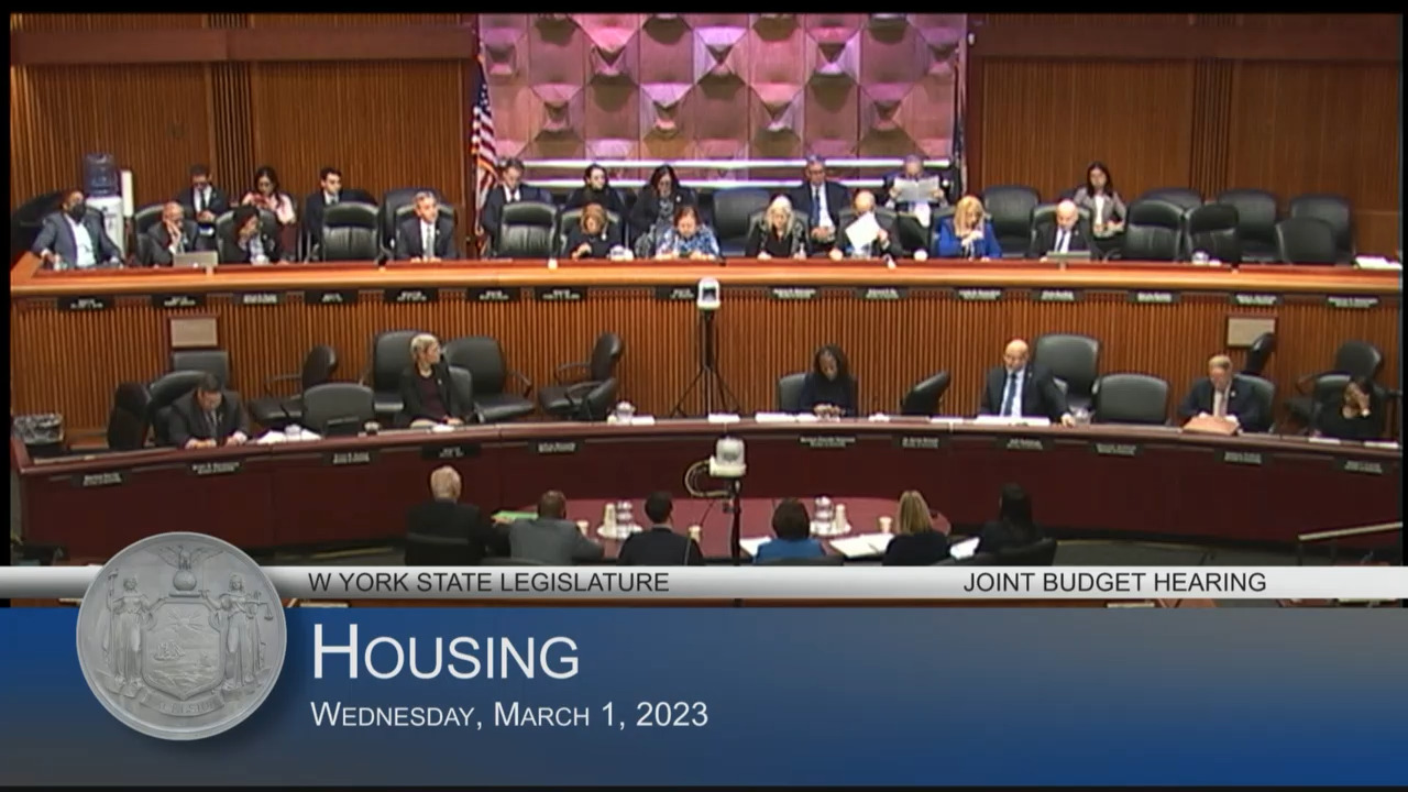 NYS Association for Affordable Housing CEO Testifies During Budget Hearing on Housing