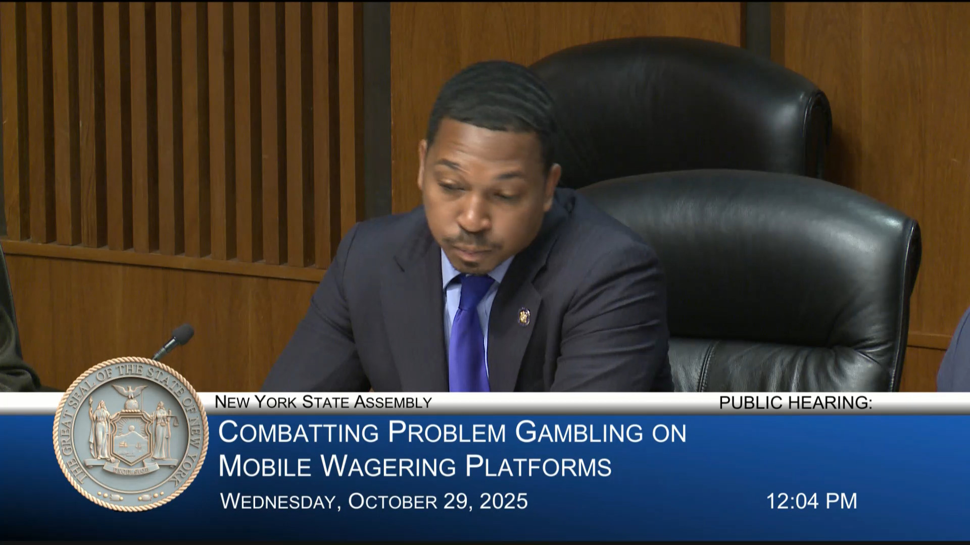 Public Hearing on Combating Problem Gambling on Mobile Wagering Platforms
