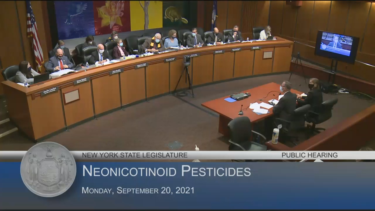 Public Hearing on the Impact of Neonicotinoid Pesticides on Pollinators