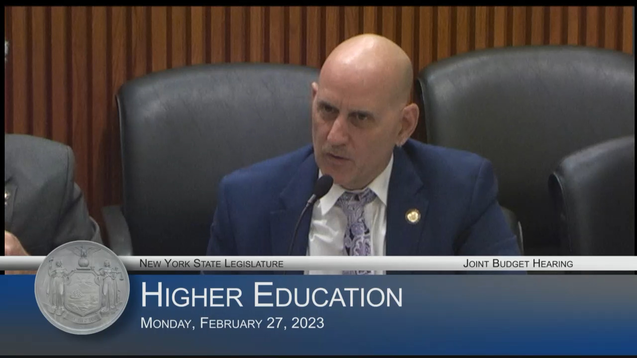Education Commissioner Testifies During Budget hearing on Higher Education