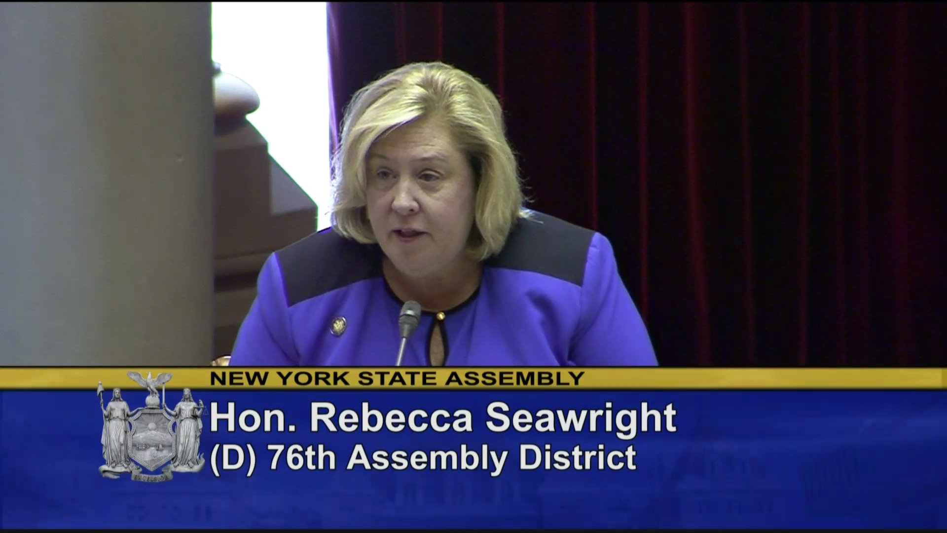 Seawright Introduces Jill Eisner to Assembly Colleagues