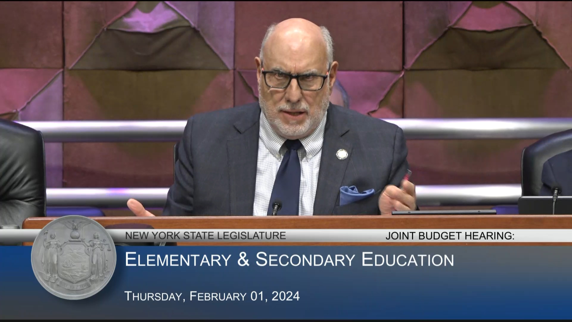 UFT President Testifies During Budget Hearing on Elementary and Secondary Education
