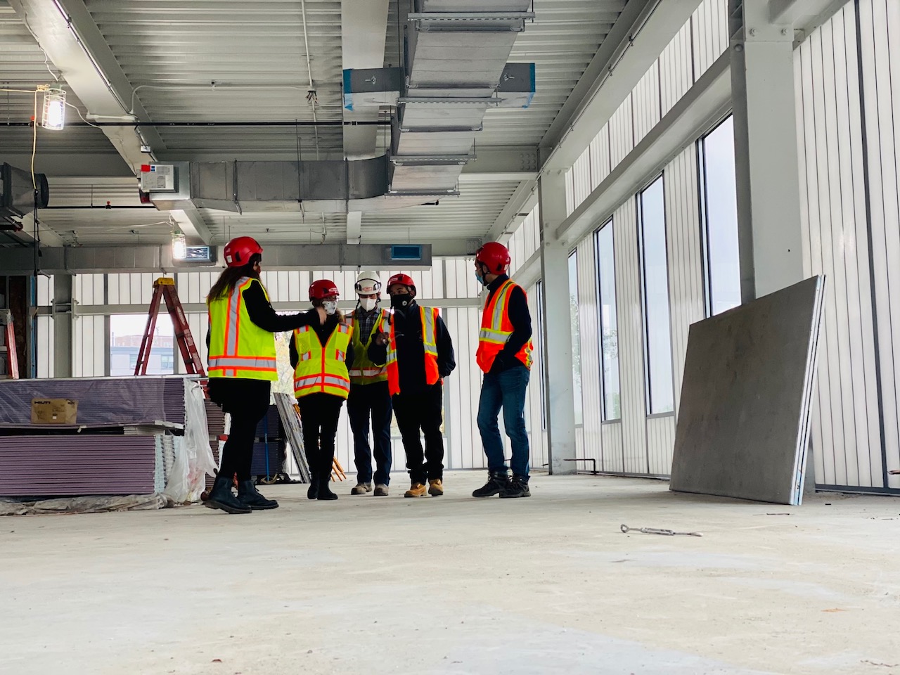 After COVID-19 related delays, construction resumed on the North East Bronx YMCA, now slated to open on April 2021. Speaker Carl Heastie went to see the progress of the construction.