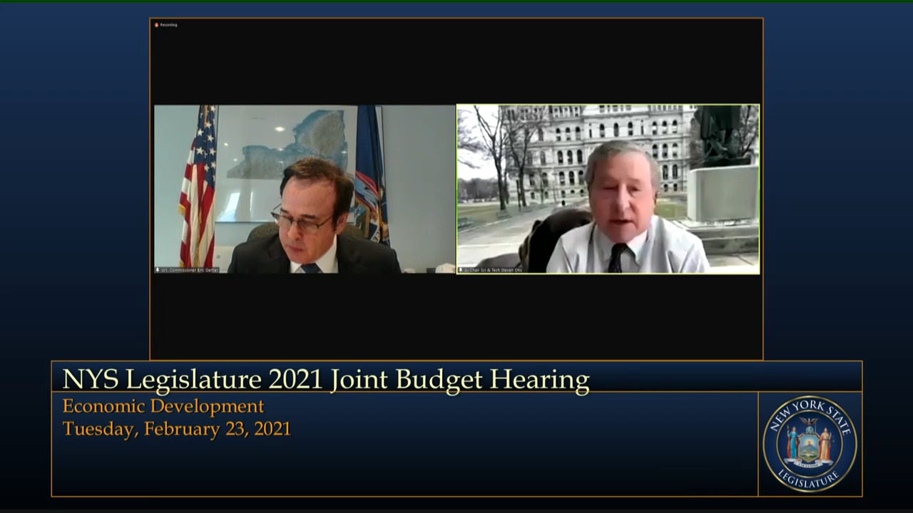 Otis Questions Economic Development Commissioner on Small Business Relief During Budget Hearing on Economic Development