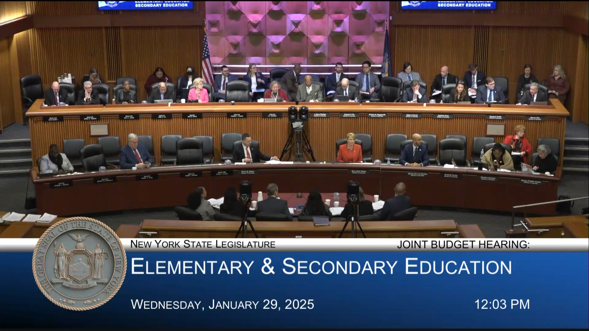 Education Commissioner Testifies During Budget Hearing on Elementary and Secondary Education