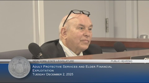 NYC Dept. of Aging Representative Testifies During Public Hearing on Preventing Financial Fraud Against Older Adults