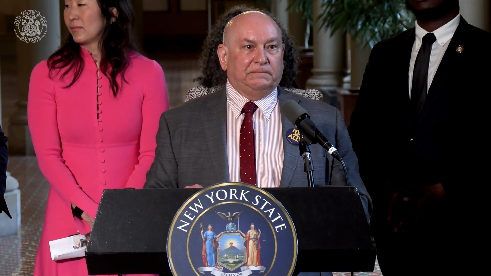 Burdick Calls for Passage of New York For All Act