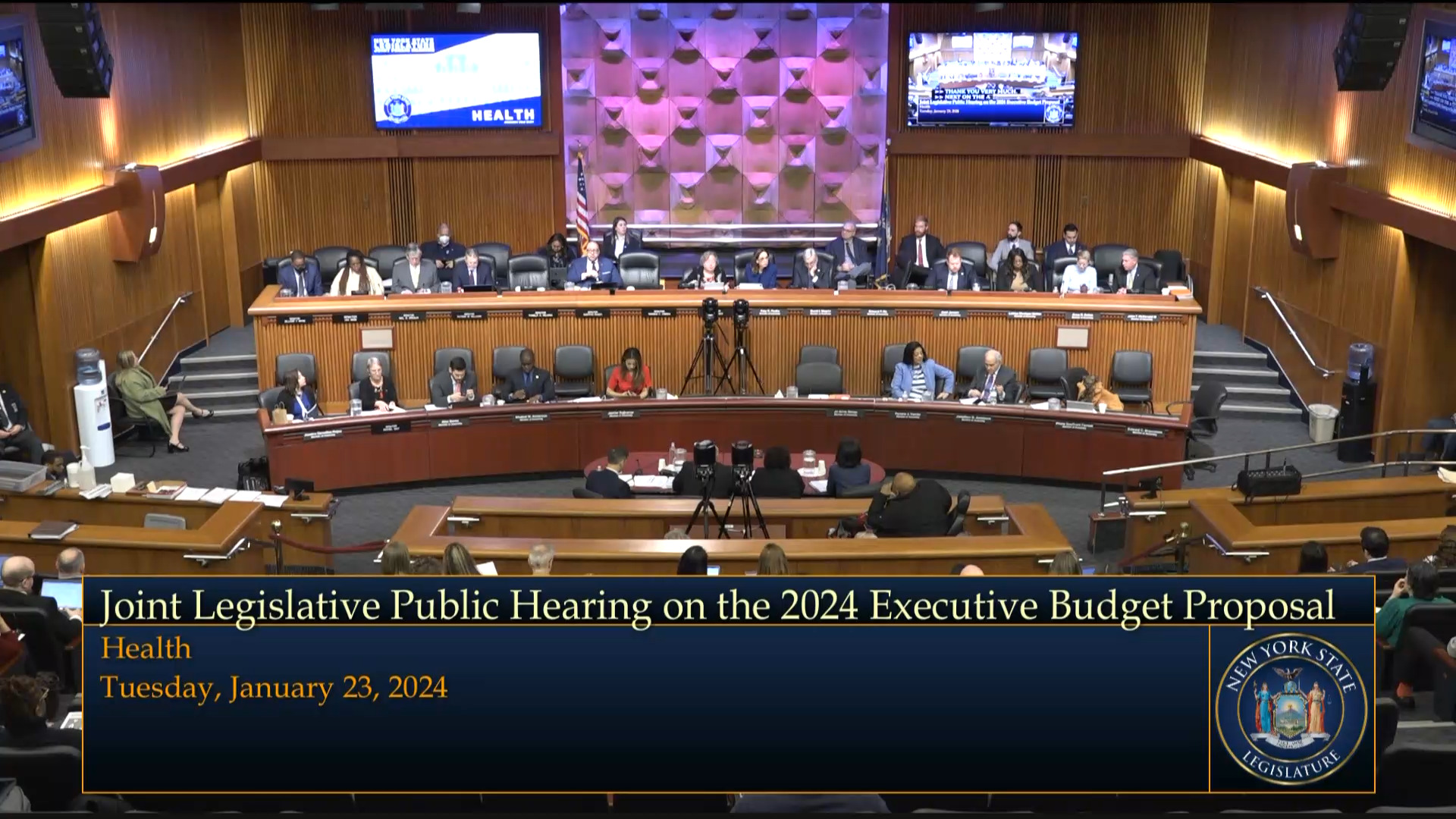 Jacobson Questions Government Officials During Budget Hearing on Health