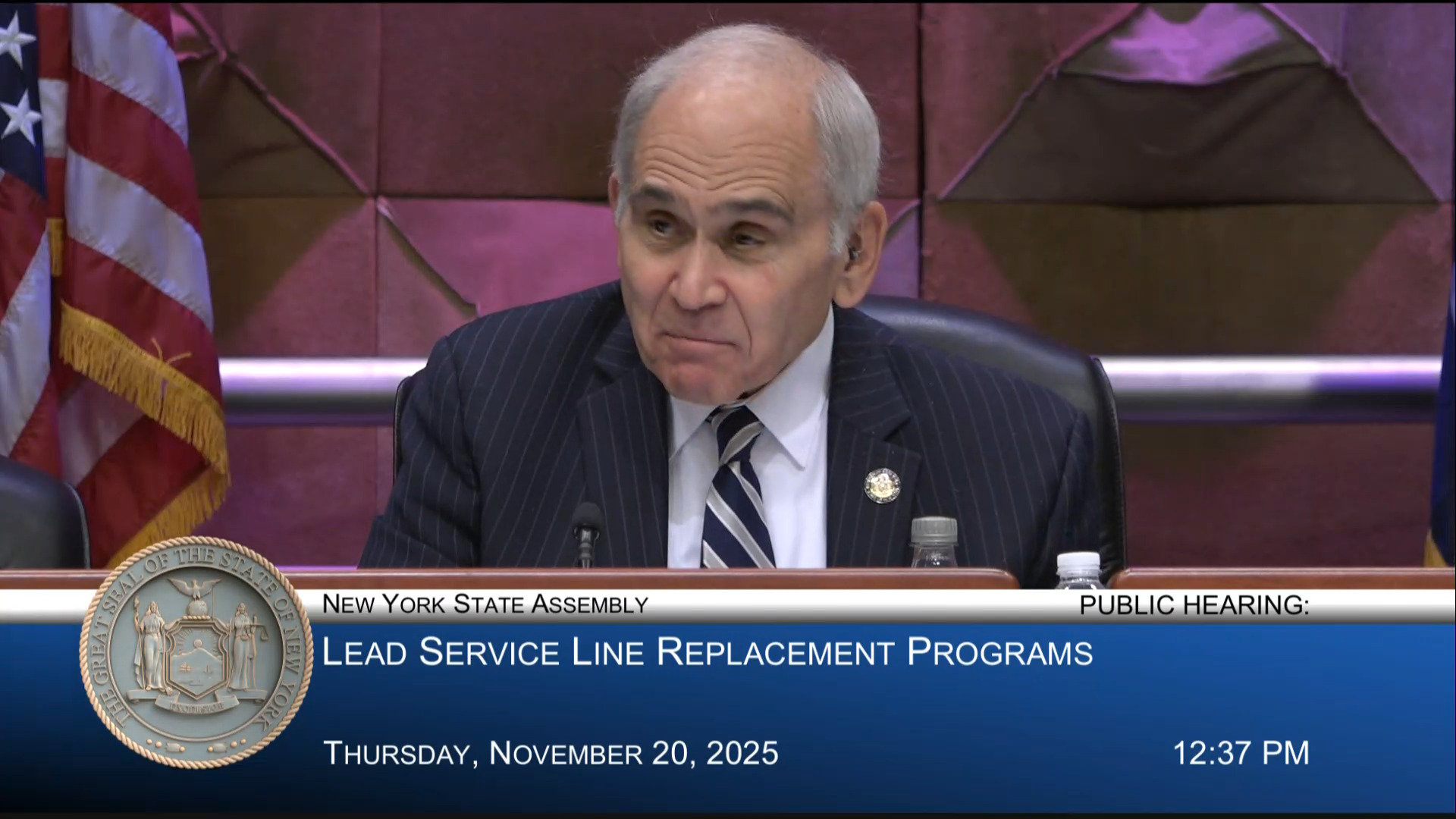 Jacobson Co-Chairs Public Hearing Examining New York’s Lead Service Line Replacement Program