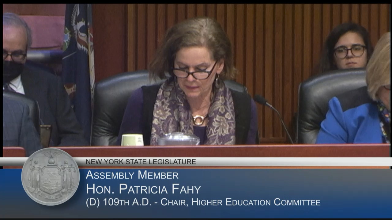 HESC President Testifies During Budget Hearing on Higher Education
