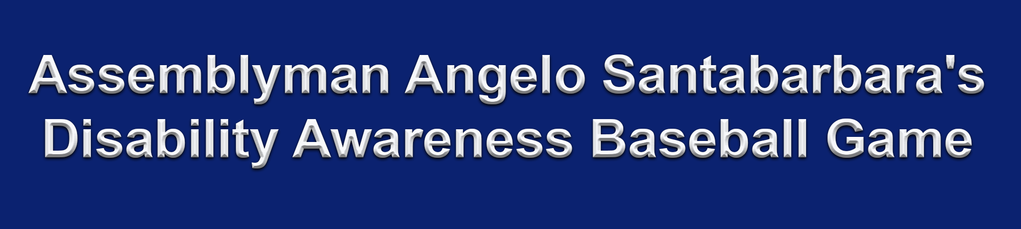 2026 Disability Awareness Baseball Game