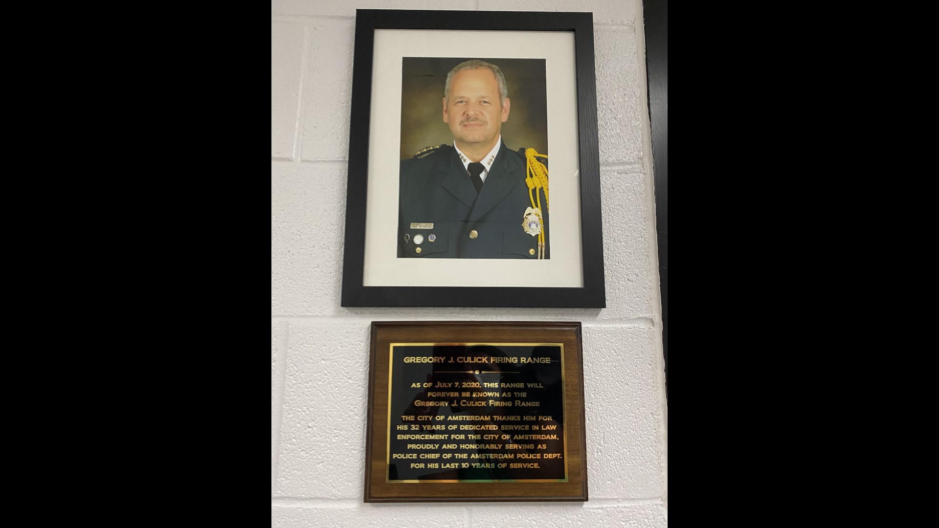 Former Amsterdam Police Chief Honored