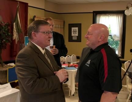 Assemblyman Ken Blankenbush (R,C,I-Black River) and Lewis County Sheriff Michael Carpinelli discuss the governor’s gun control law and its impact on local communities.
