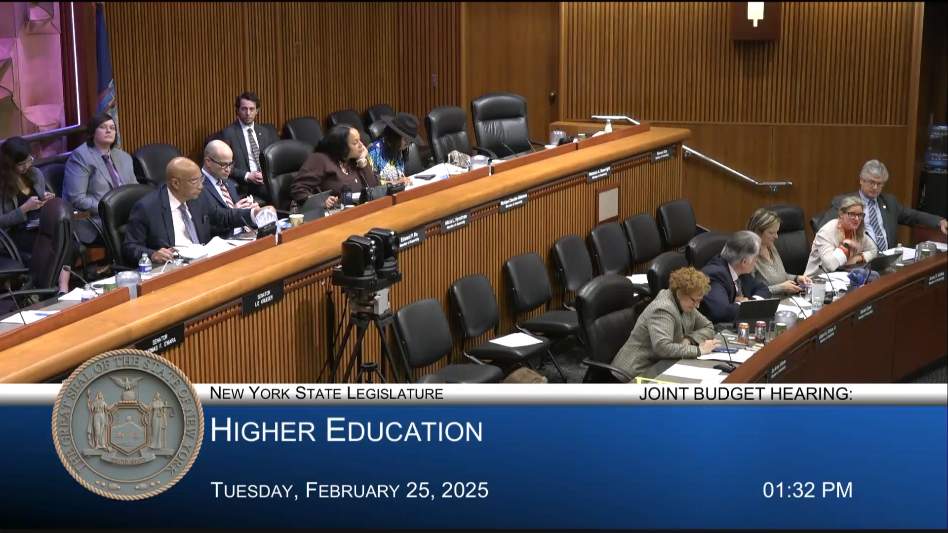 Education Commissioner Testifies During Joint Budget Hearing on Higher Education