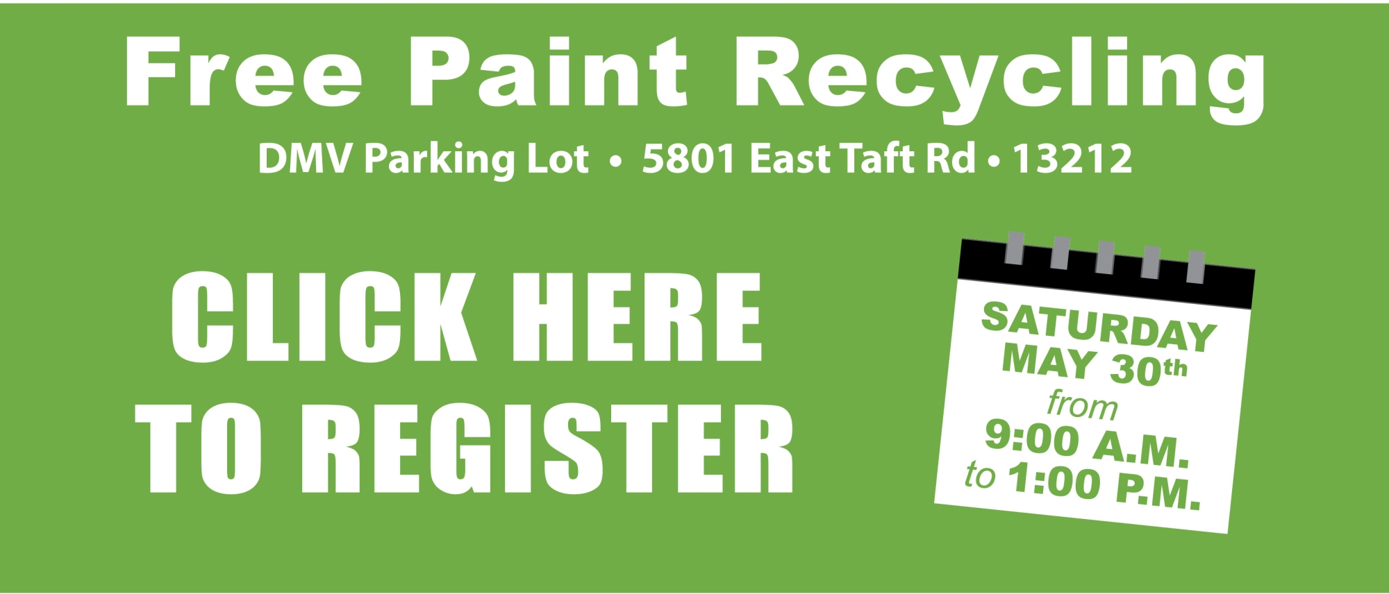 2026 Free Paint Recycling