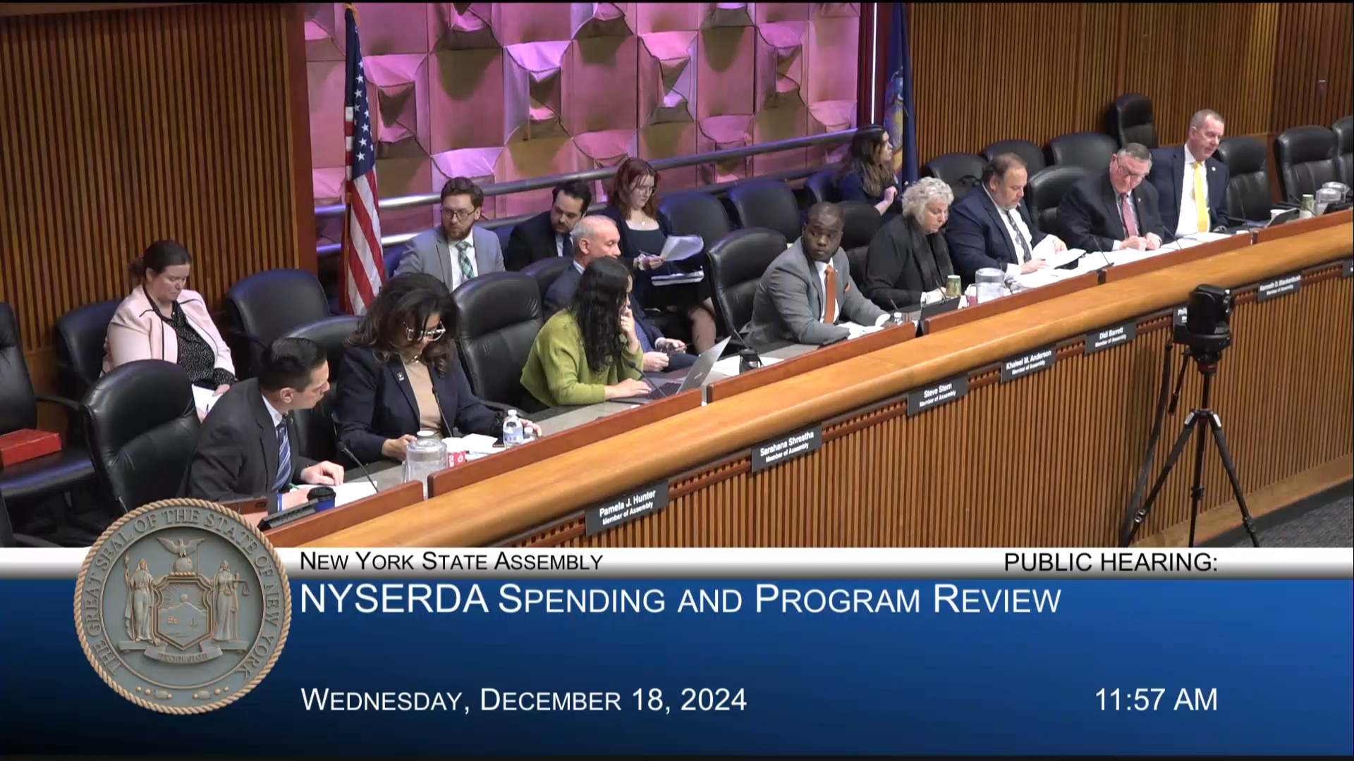 NYSERDA and Dept. of Public Service Officials Testify During Hearing on NYSERDA’s Spending and Program Effectiveness