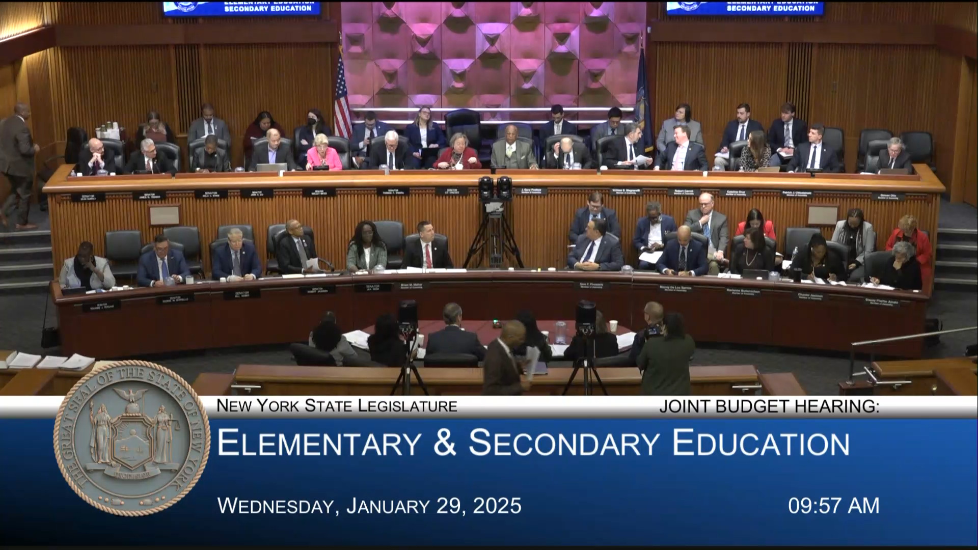 Education Commissioner Testifies During Budget Hearing on Elementary and Secondary Education