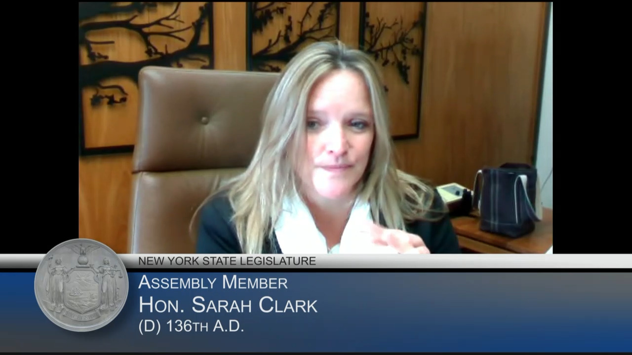Clark Questions Office of Aging Commissioner During Budget Hearing On Human Services