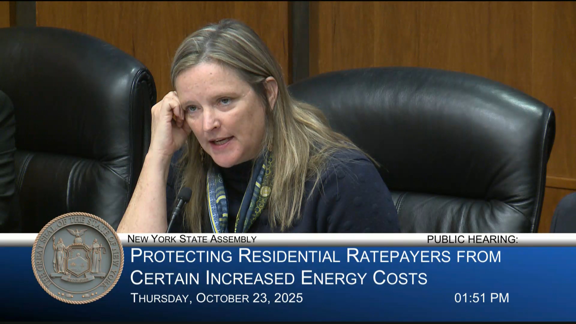 Clark Questions PSC Chairman During Hearing on Protecting Residential Ratepayers from Certain Increased Energy Costs