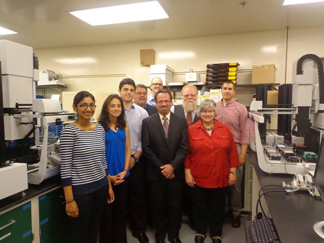 Assemblymember Bronson was invited to tour OyaGen, a local biotechnology company focused on developing drugs for infectious diseases and cancer.
