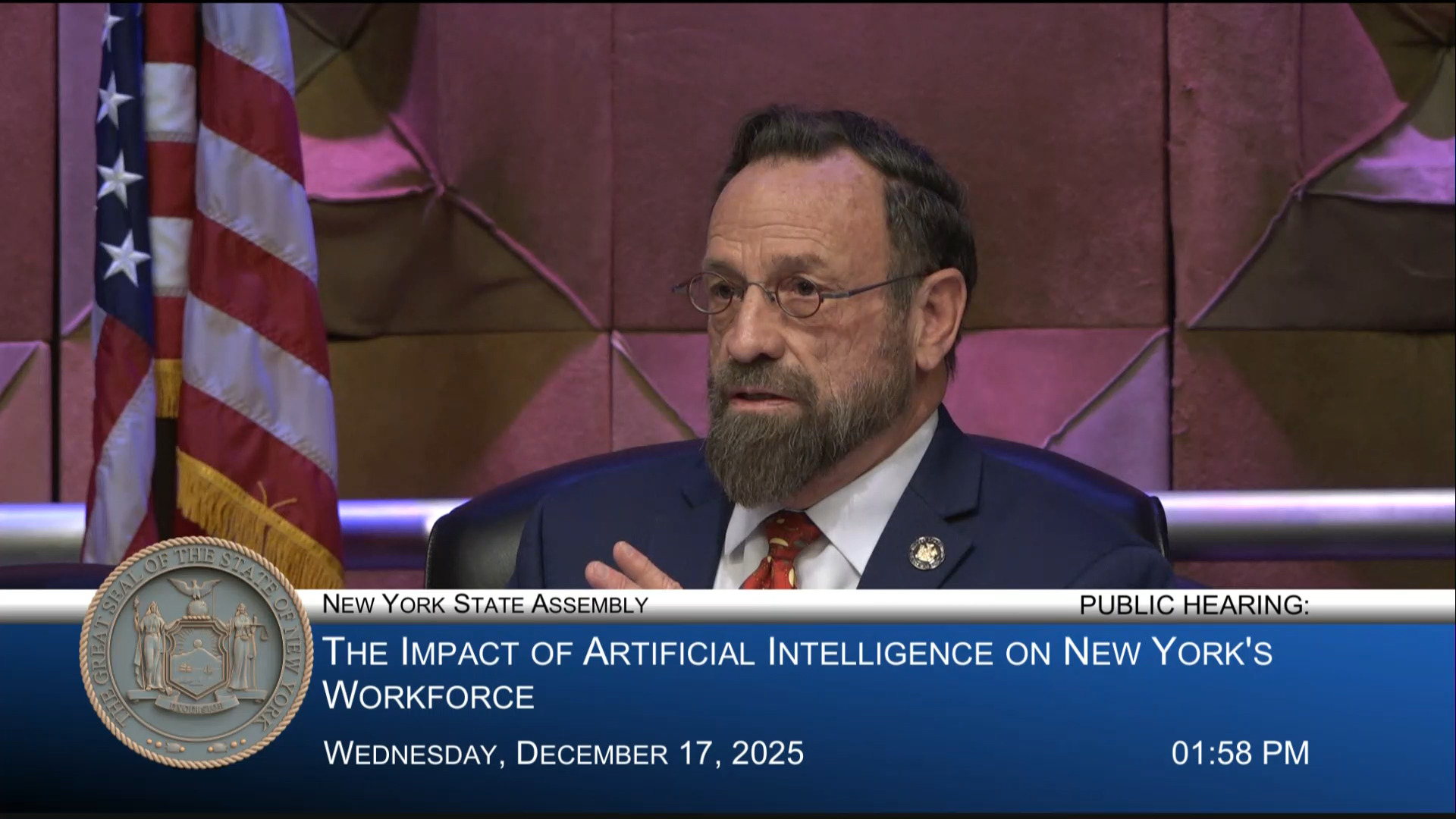 Assembly Holds Public Hearing on the Impact of AI on NY’s Private and Public Sector Workforces